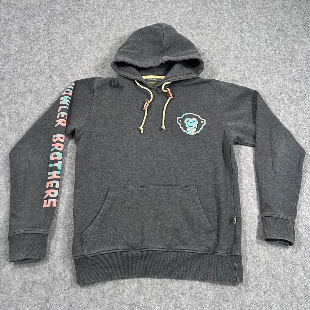 Howler Bros Brothers Charcoal Gray Select‎ Pullover Hoodie Men's Size Small